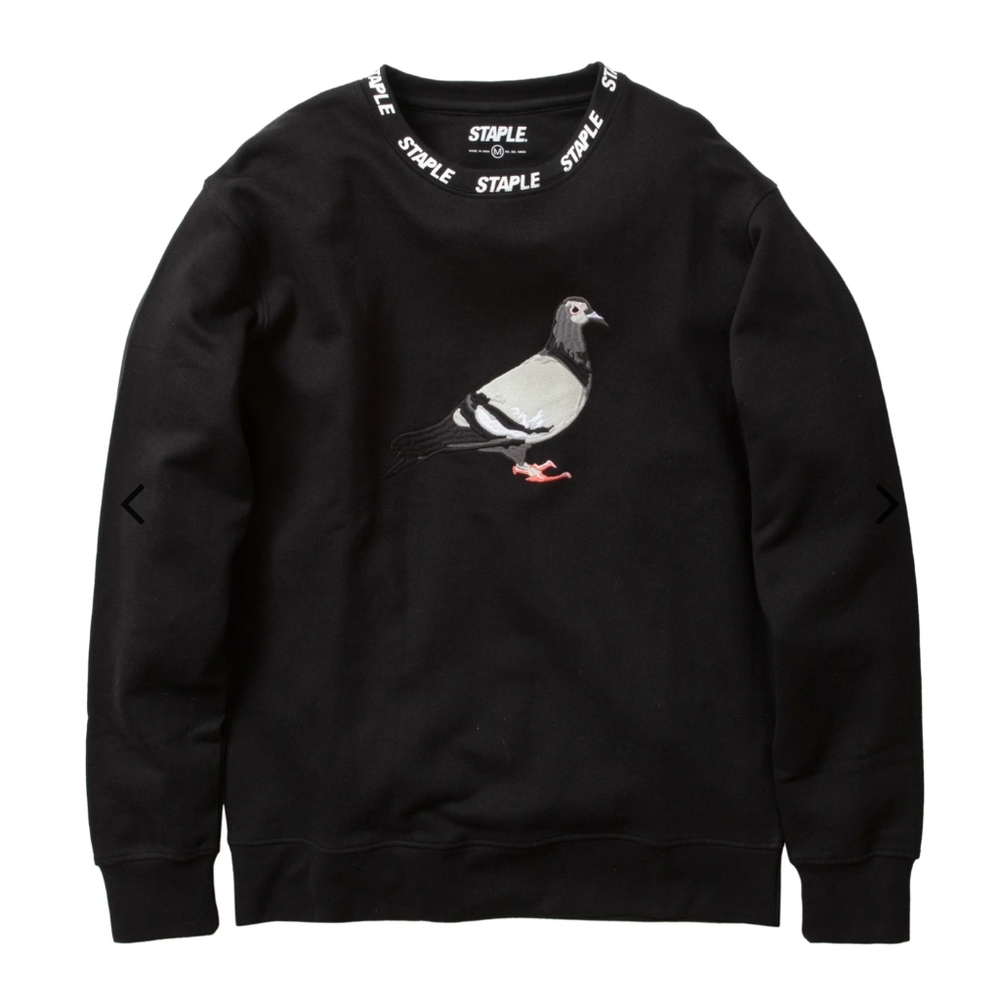 Logo Rib Staple Pigeon Crew Medium
